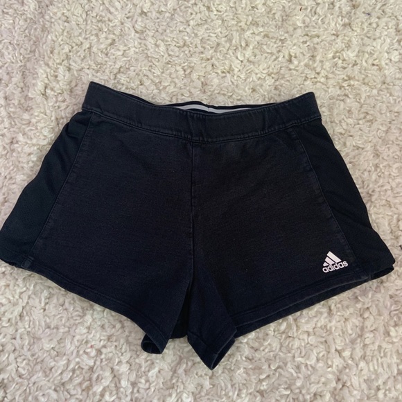 Adidas black girls shorts - Picture 2 of 6